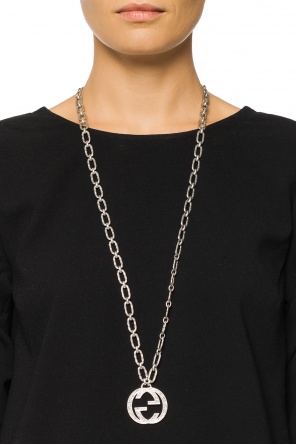 Necklace with a logo pendant, zdjęcie 2 Necklace with a logo pendant od Gucci
